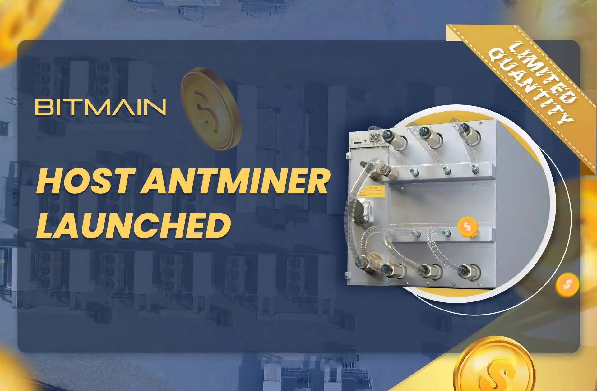 BITMAIN Launches the HOST ANTMINER - BITMAIN
