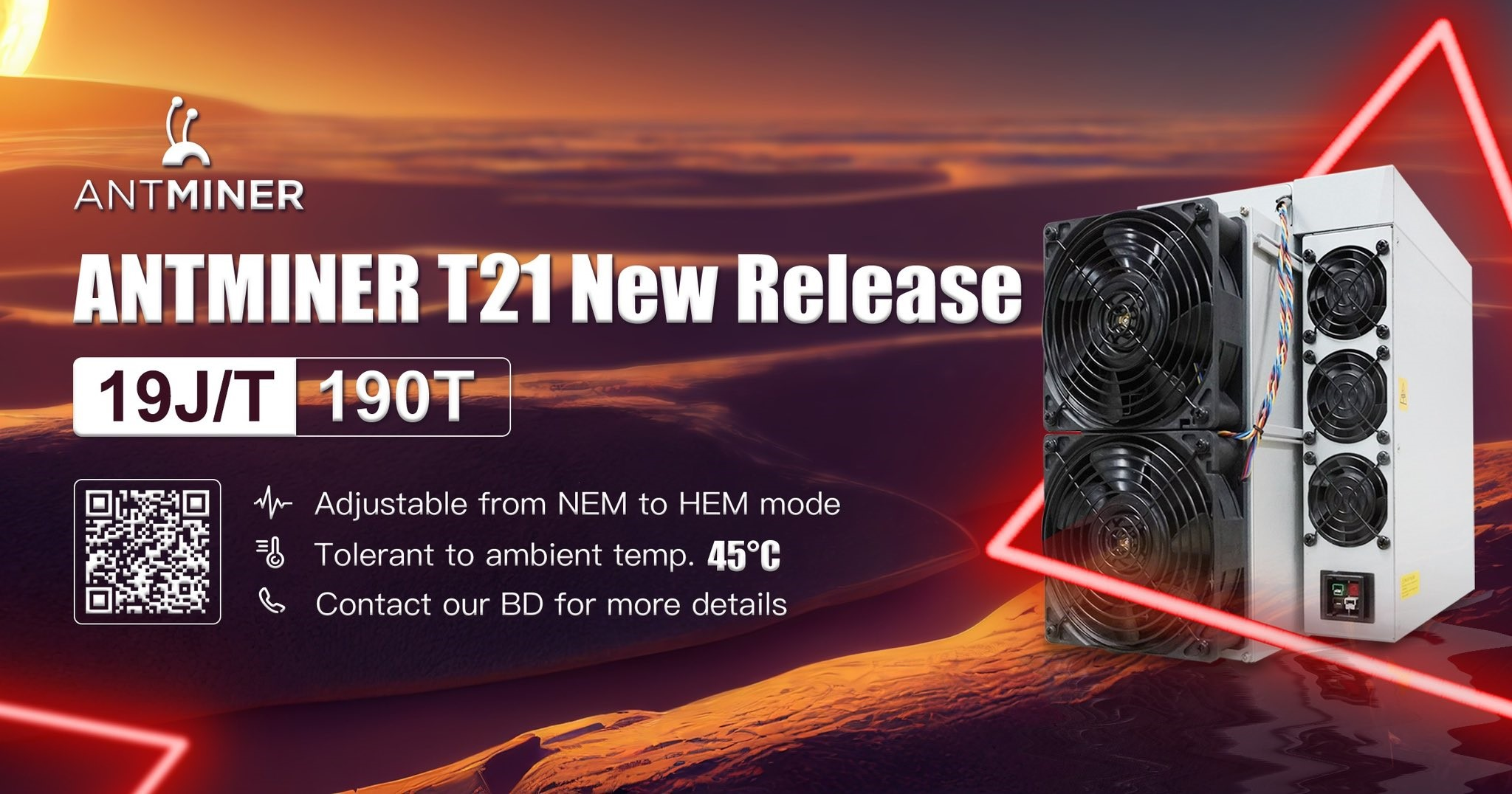 Bitmain Launches Antminer T21 At Blockchain Life 2023