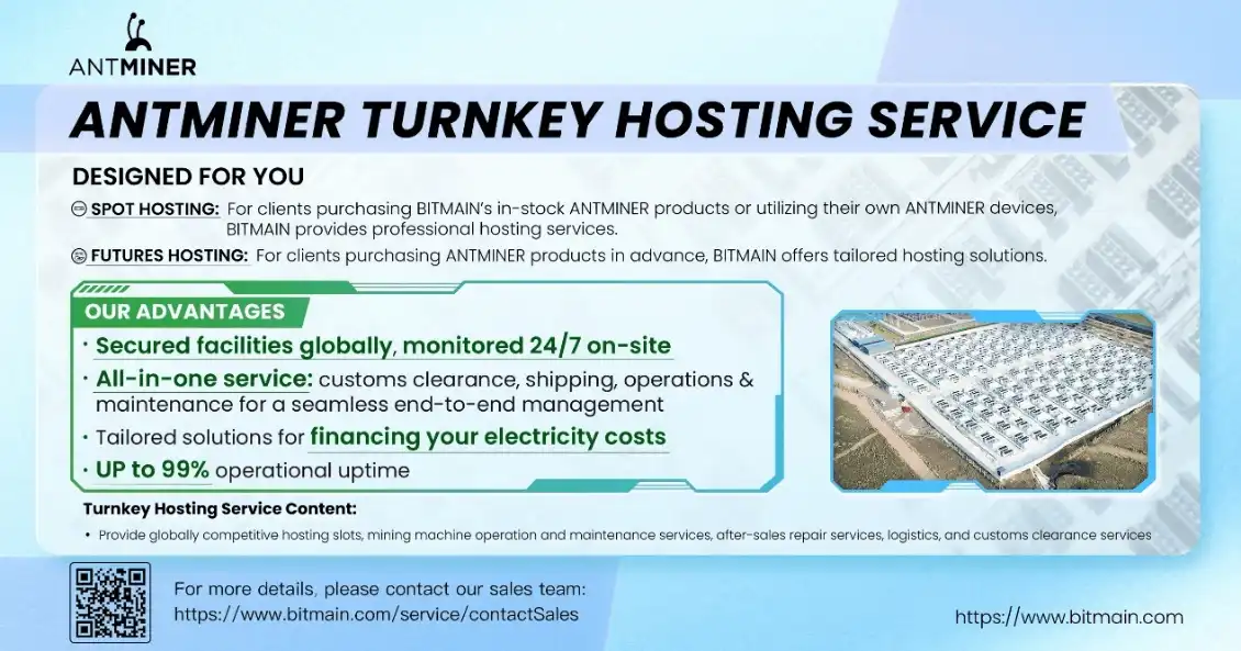 Bitmain Launches Hosting Services At Premium Mining Farms Wo