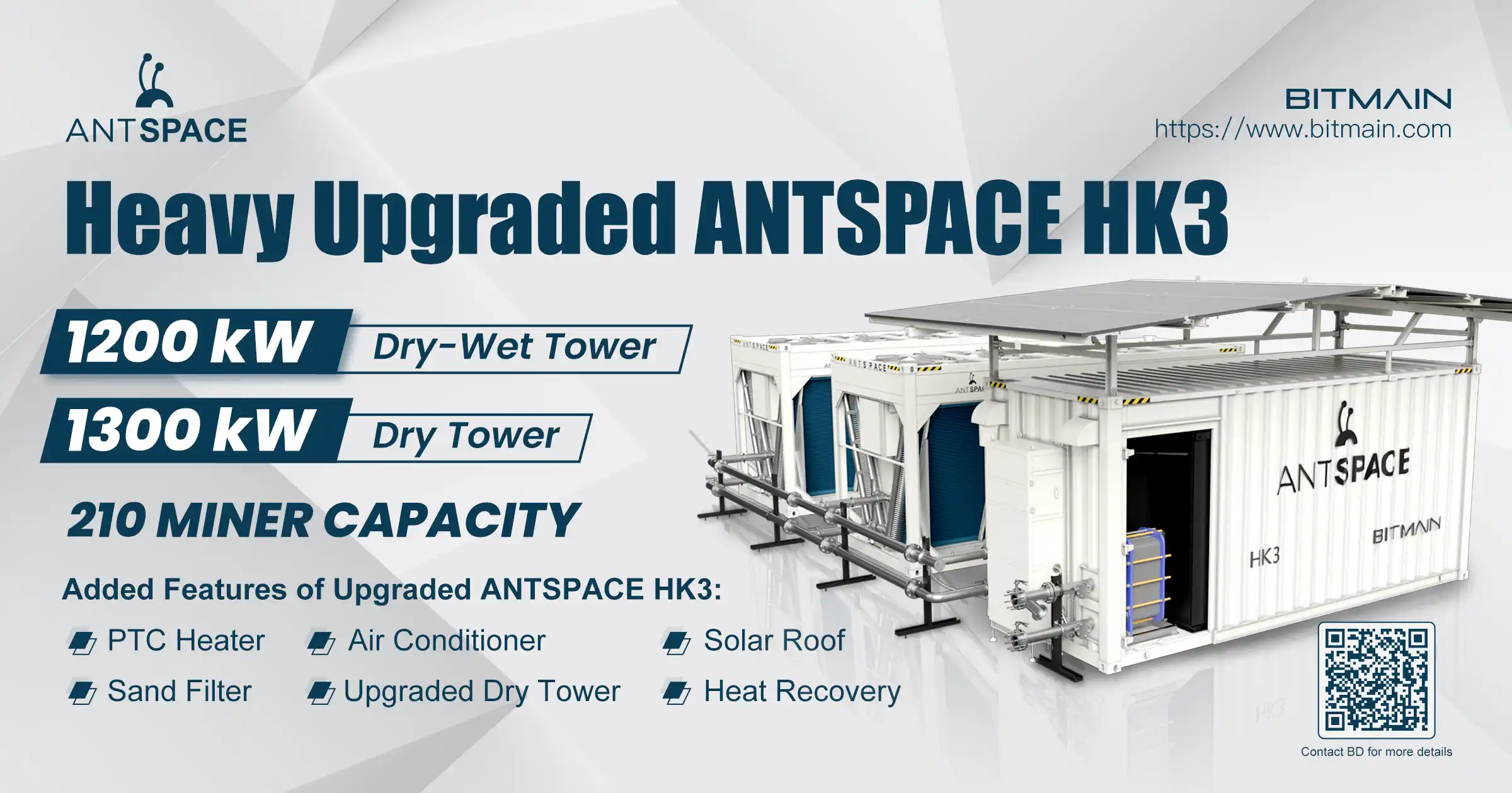 Bitmain Releases Antspace Hw5 Md5 And Upgraded Hk3