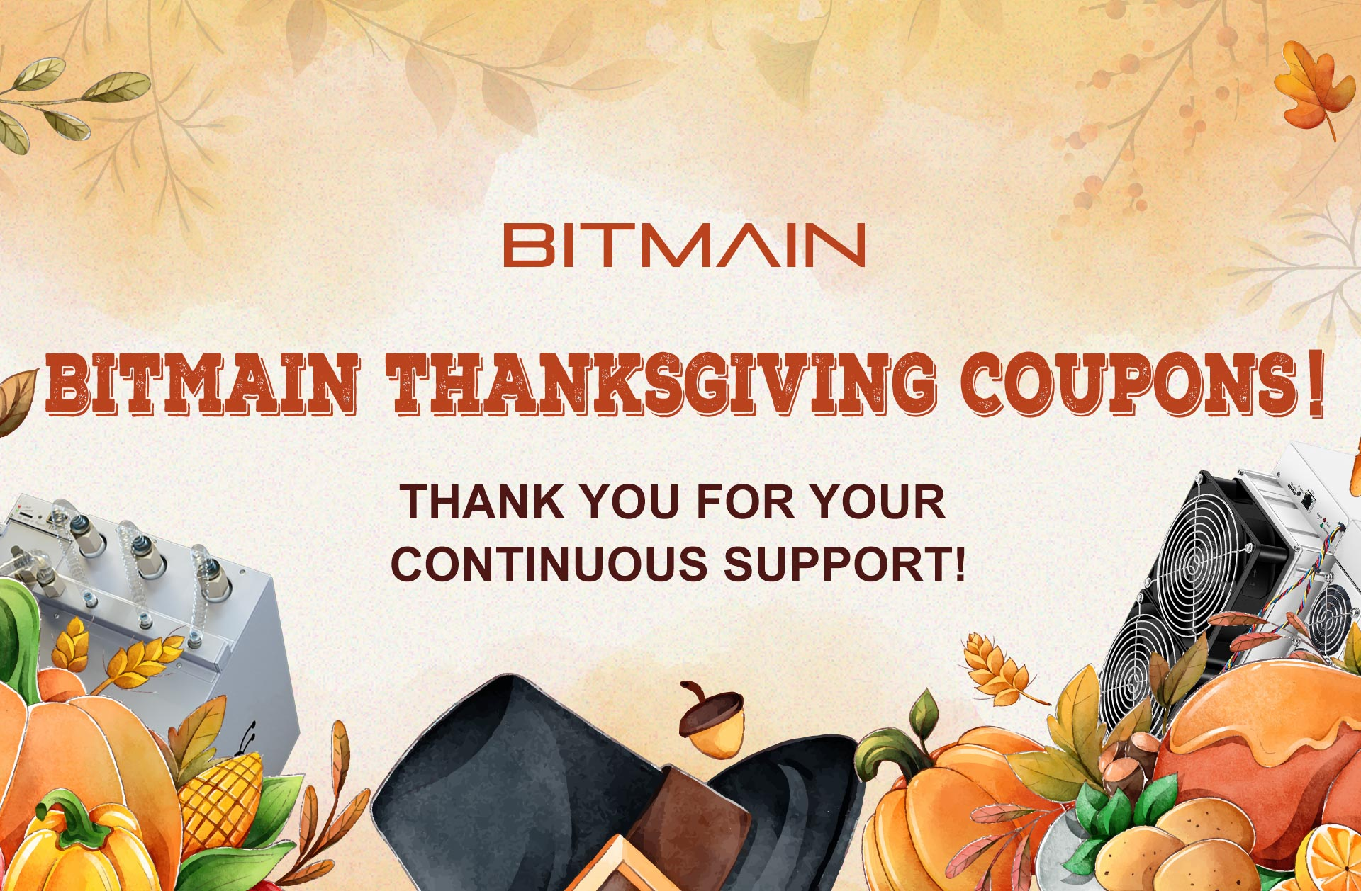 Bitmain Shows Gratitude This Thanksgiving With A Special Rew