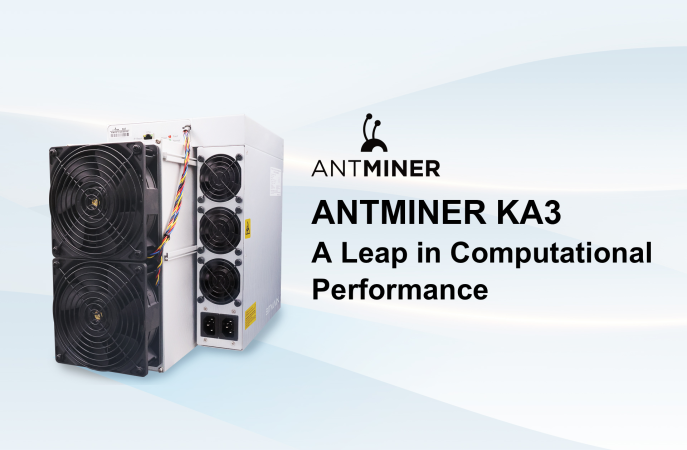 BITMAIN Launches ANTMINER KA3, Entering the KADENA Ecosystem with A Leap in Computational Performance