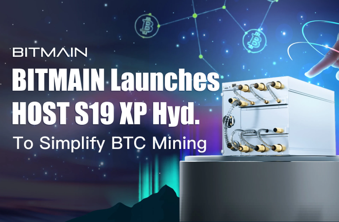 BITMAIN Launches HOST S19 XP Hyd. to Simplify BTC Mining.