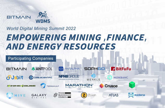 BITMAIN to Host World Digital Mining Summit 2022 in Miami, USA on July 26