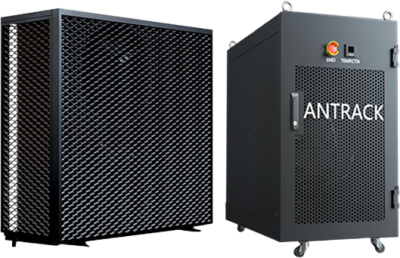 ANTRACK V2-EC4-DTHP - 1Set 4 Hydro-cooling Miner Rack  I  80℃ Heating Capacity